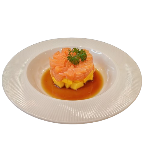 TARTAR SALMON Y MANGO