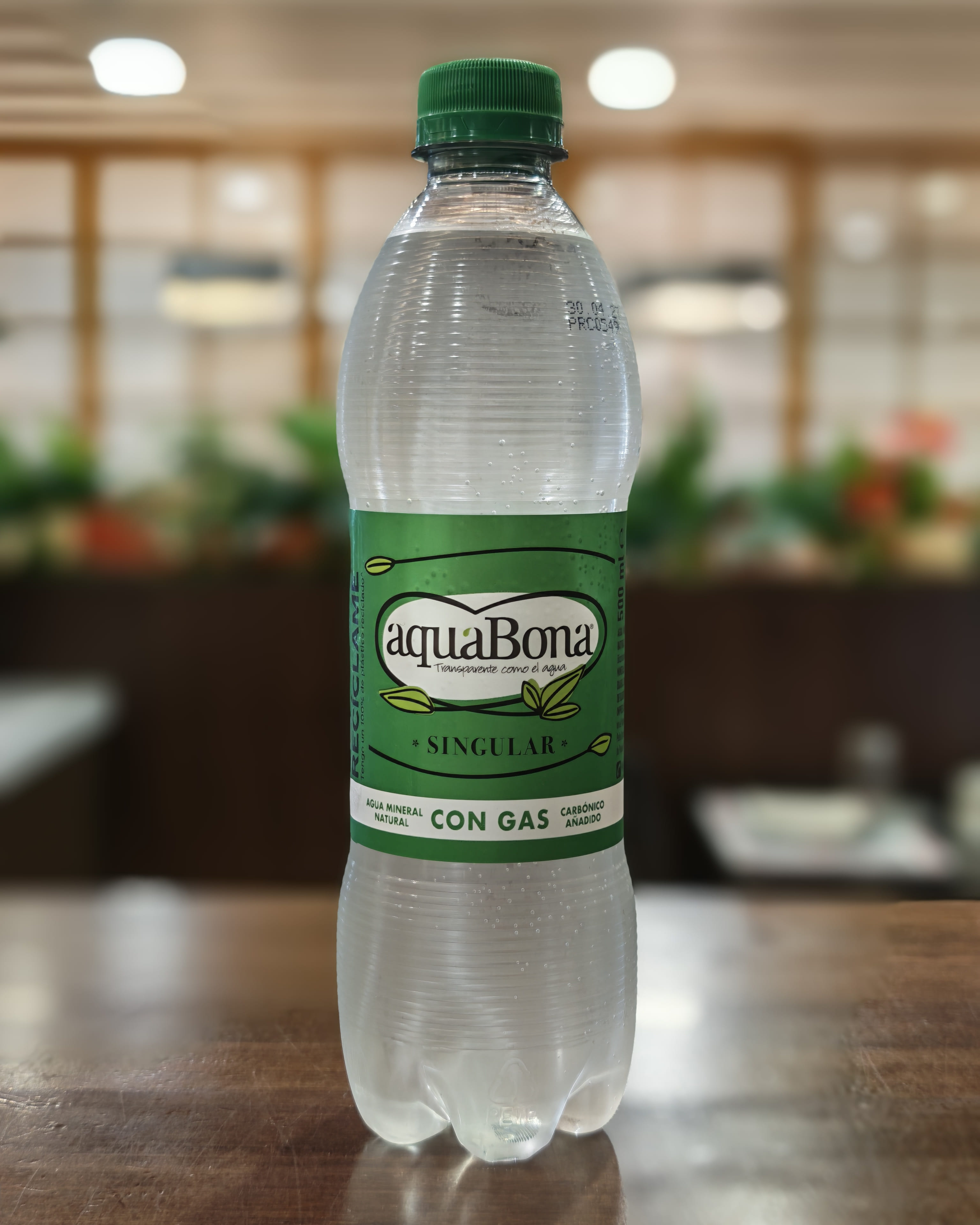 AGUA CON GAS 0.5L