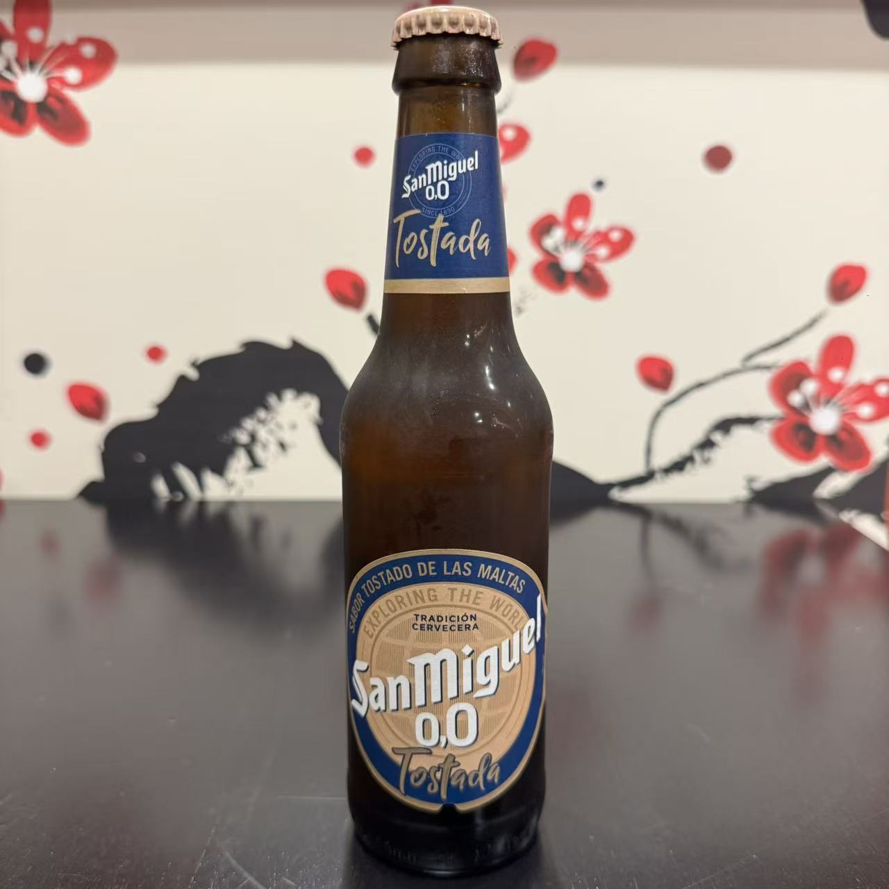 CERVEZA SAN MIGUEL 0.0 TOSTADA