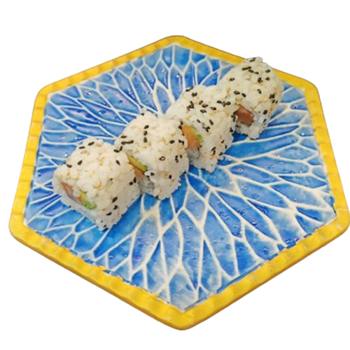 URAMAKI SALMON CON (SESAMO) 8u